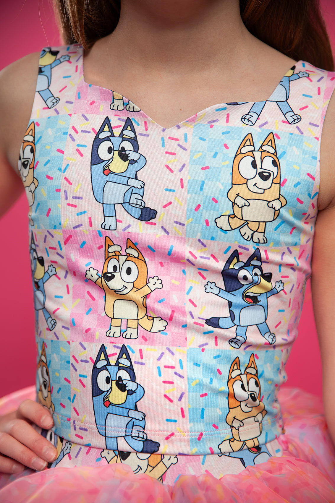 Bluey sprinkles bamboo two piece set