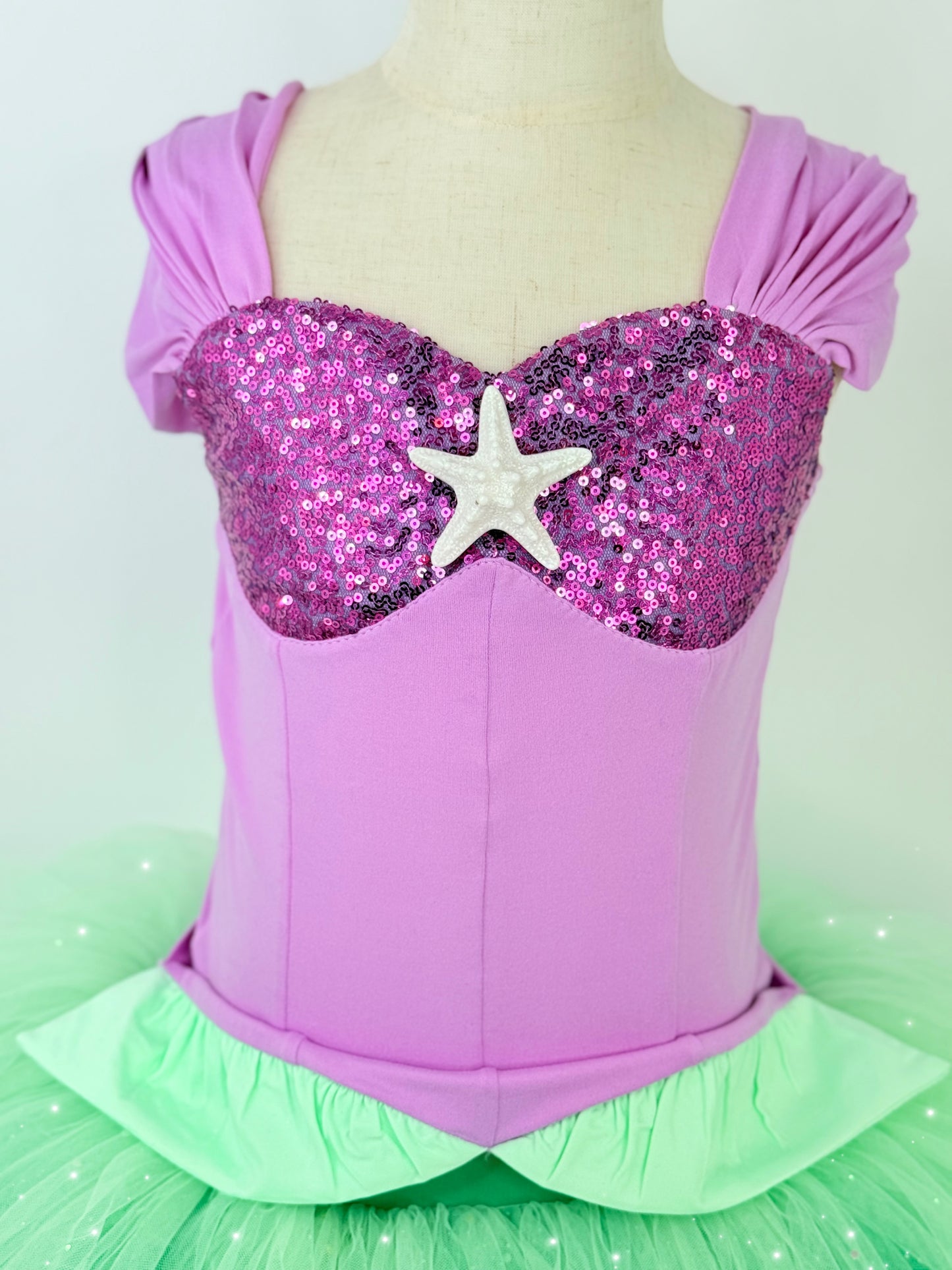Ariel mermaid Bamboo tutu set