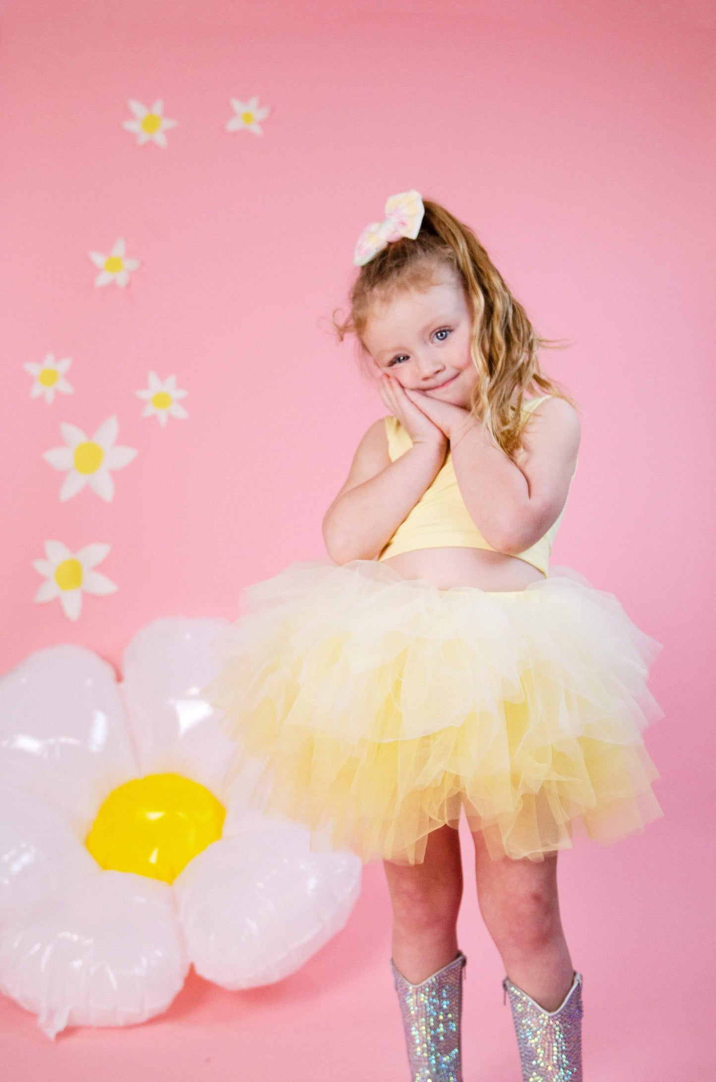 YELLOW Bamboo two piece set