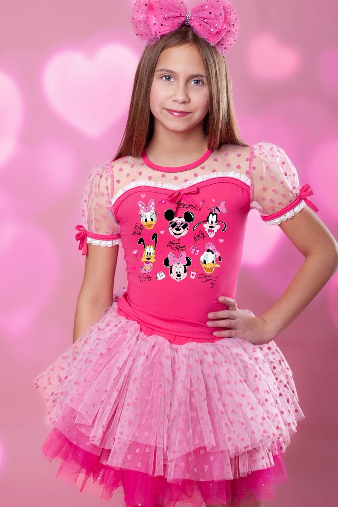 Mouse and friends autograph tutu set