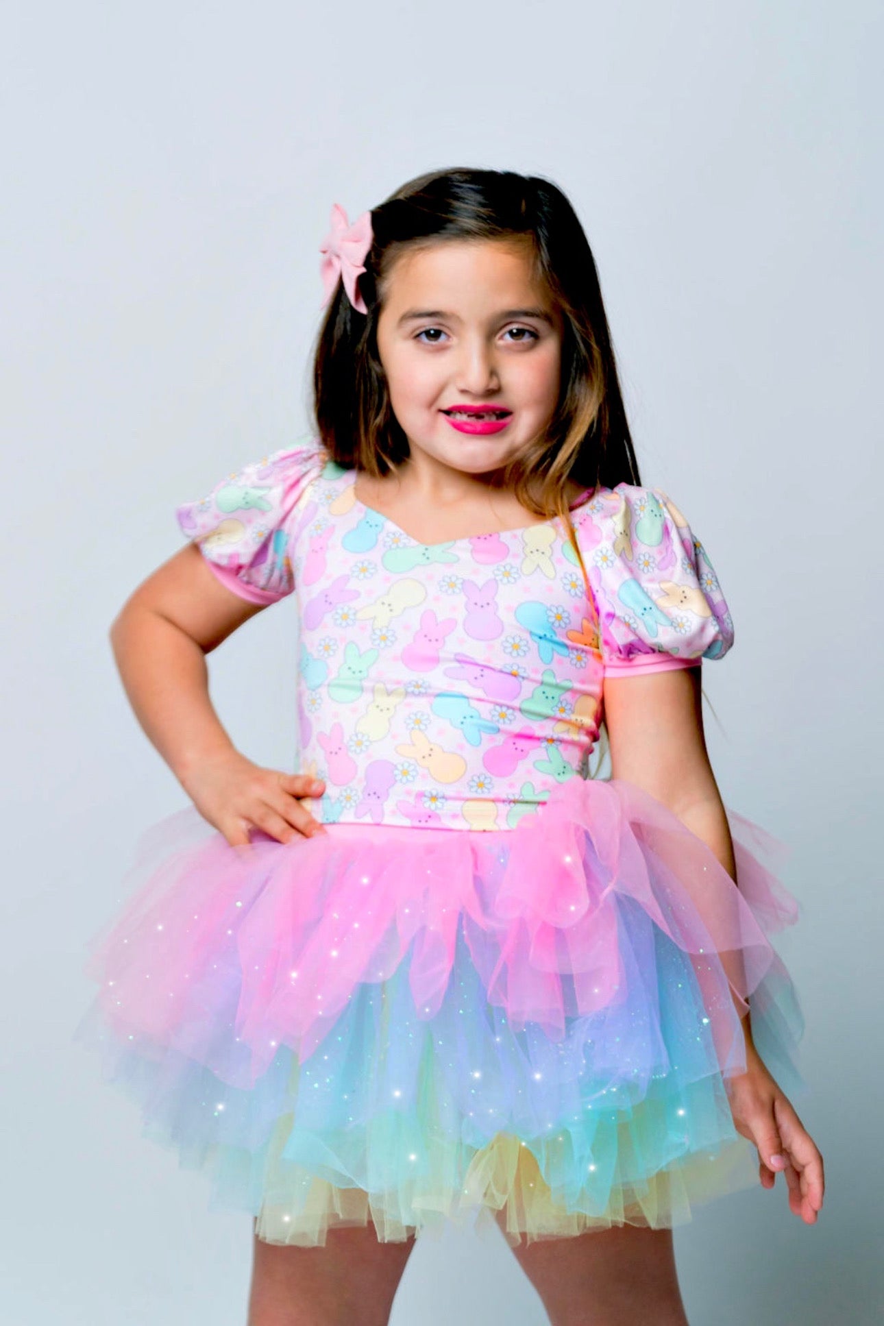 Peeps soft glitter rainbow set Bamboo