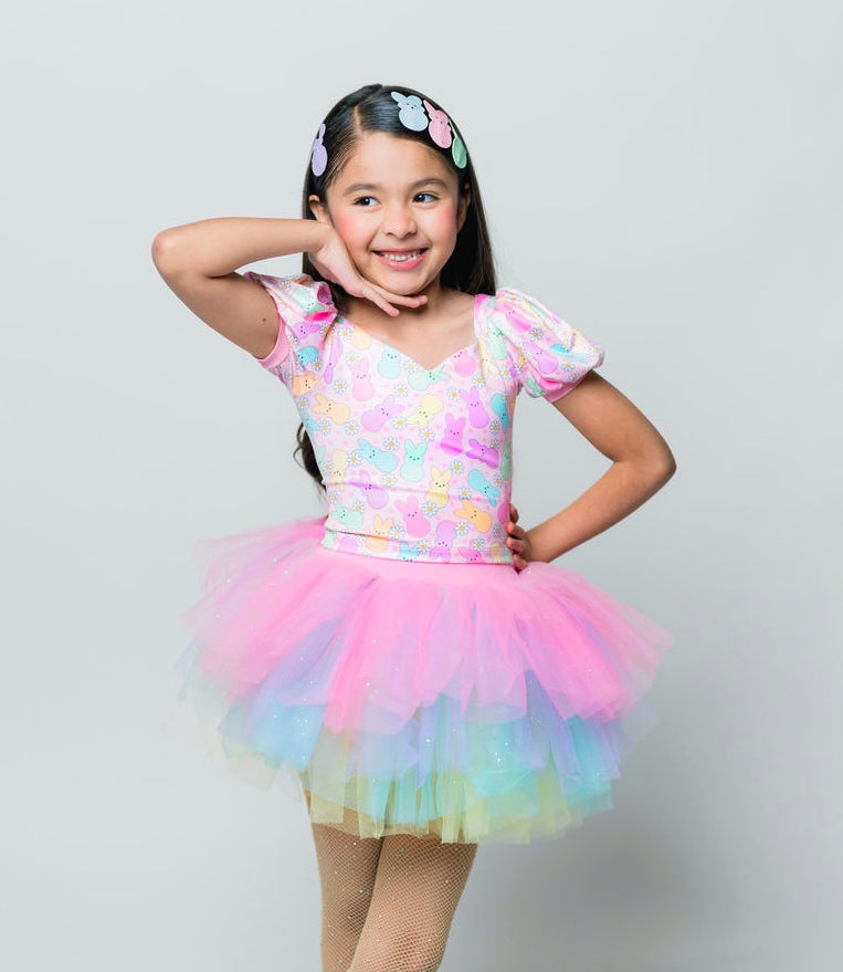 Peeps soft glitter rainbow set Bamboo
