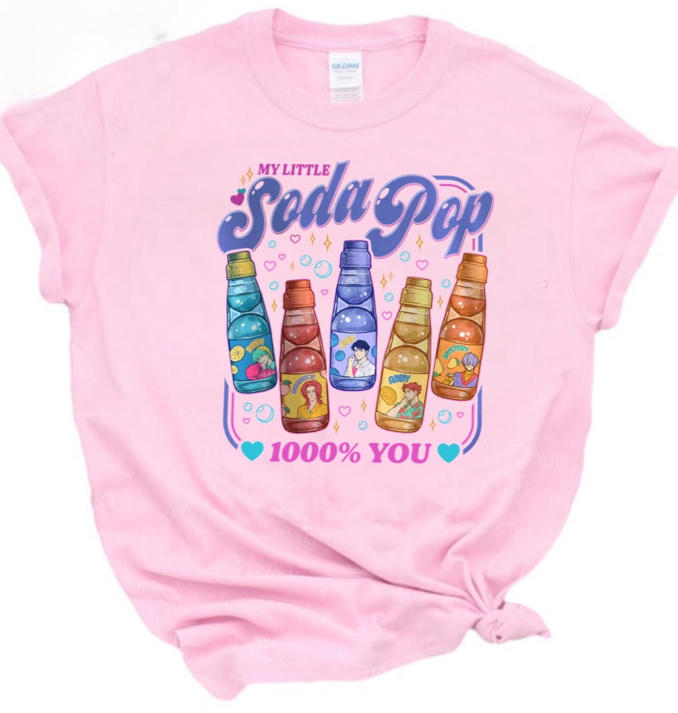 K pop adult unisex tshirt ( choose your color and design)