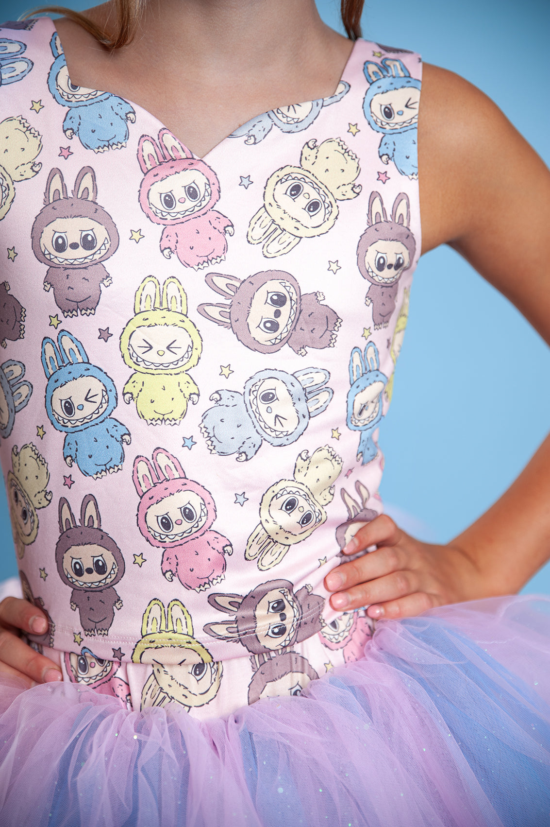 Labubu tutu two piece set