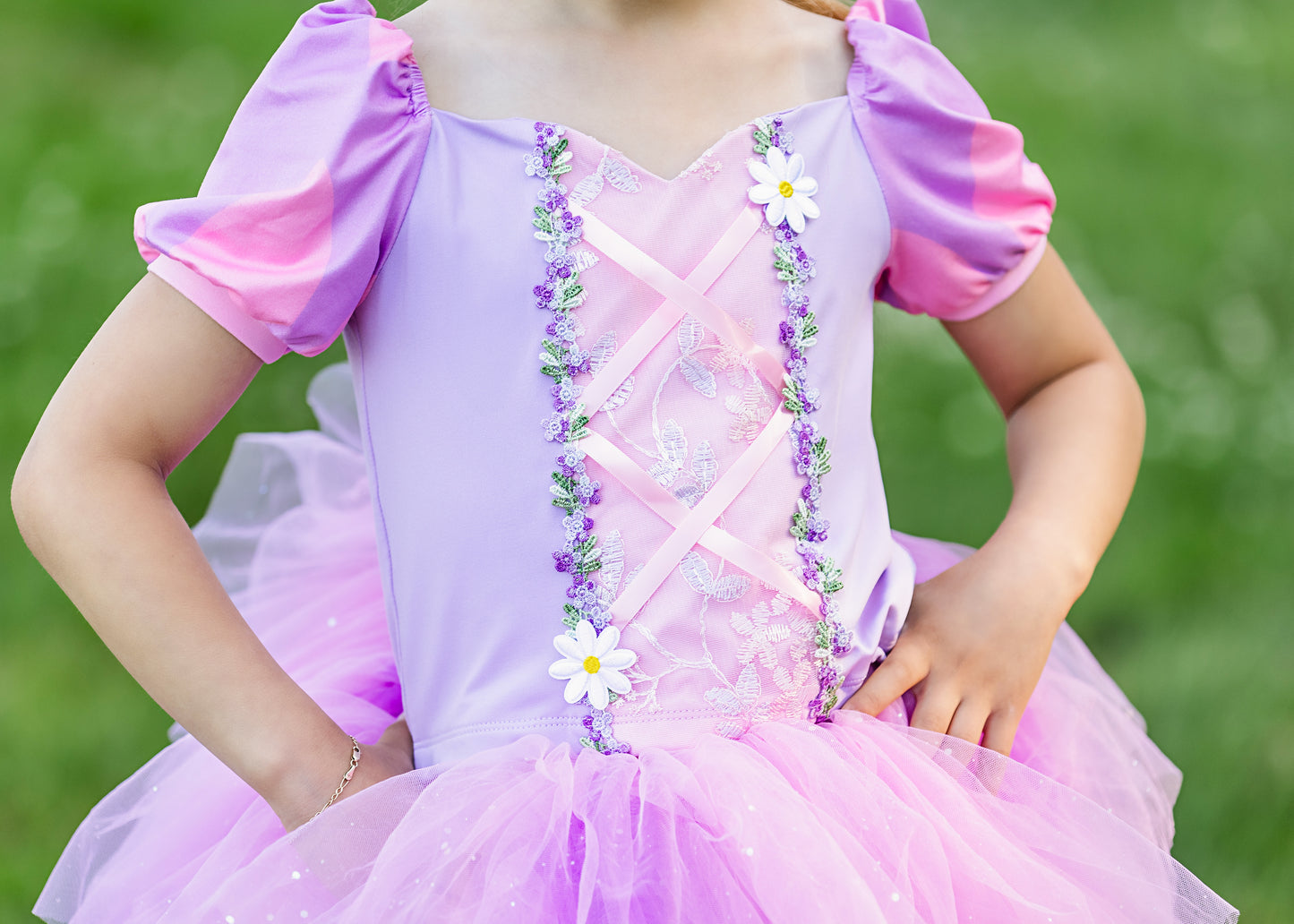 Rapunzel Bamboo tutu set- NOT READY TO SHIP