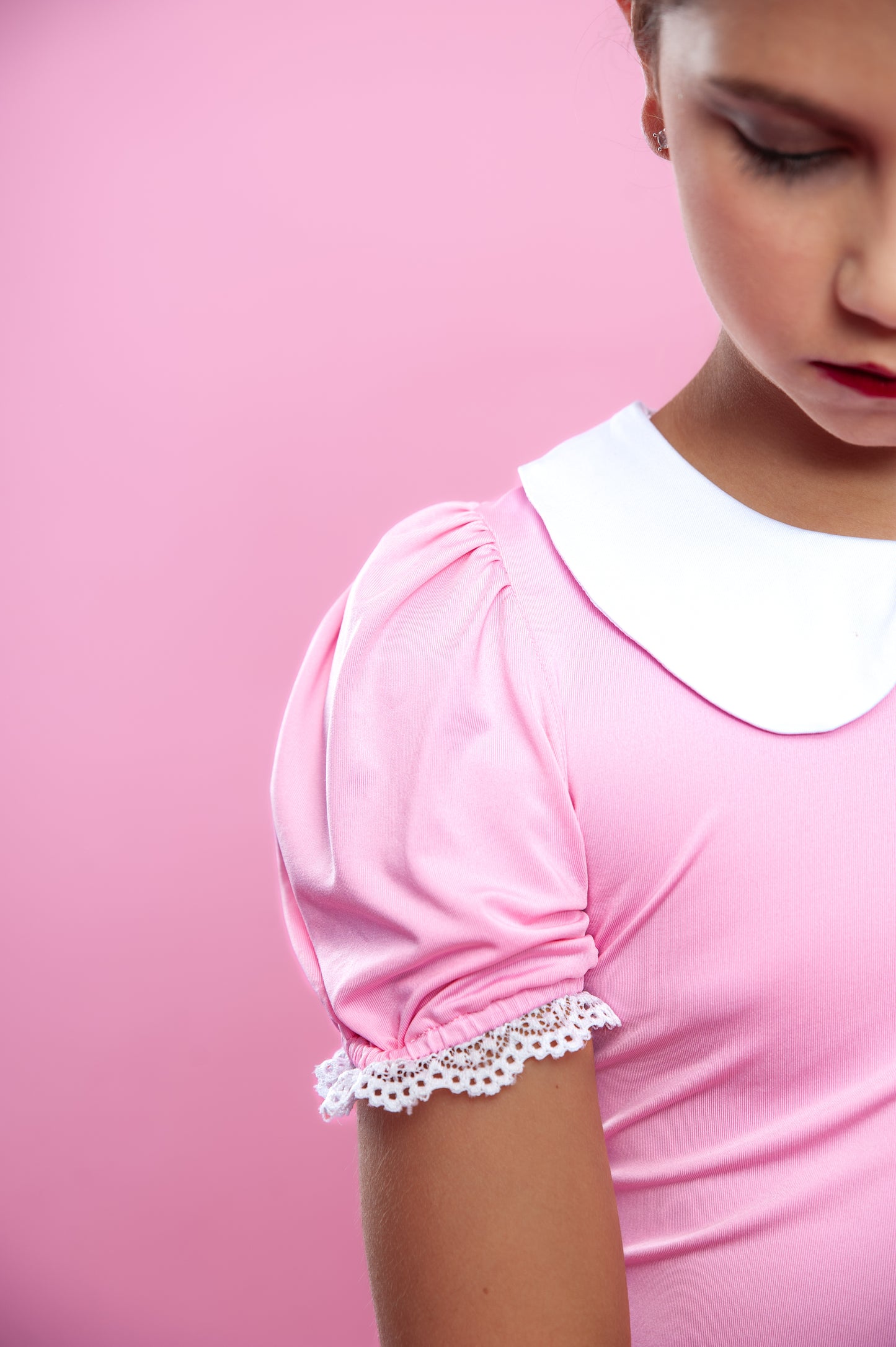 Pink Minnie two piece tutu set full coverage