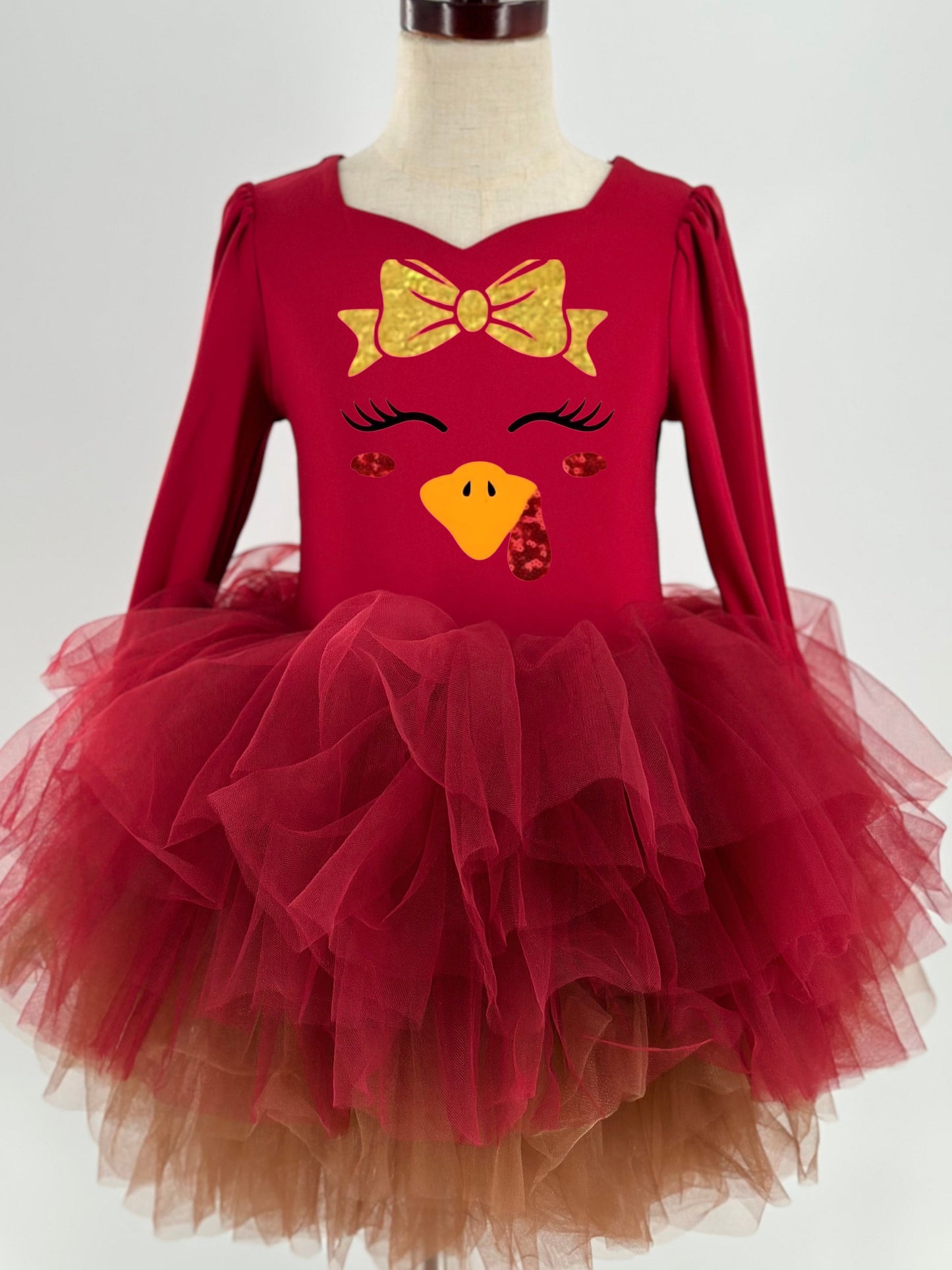 Turkey face wine one piece