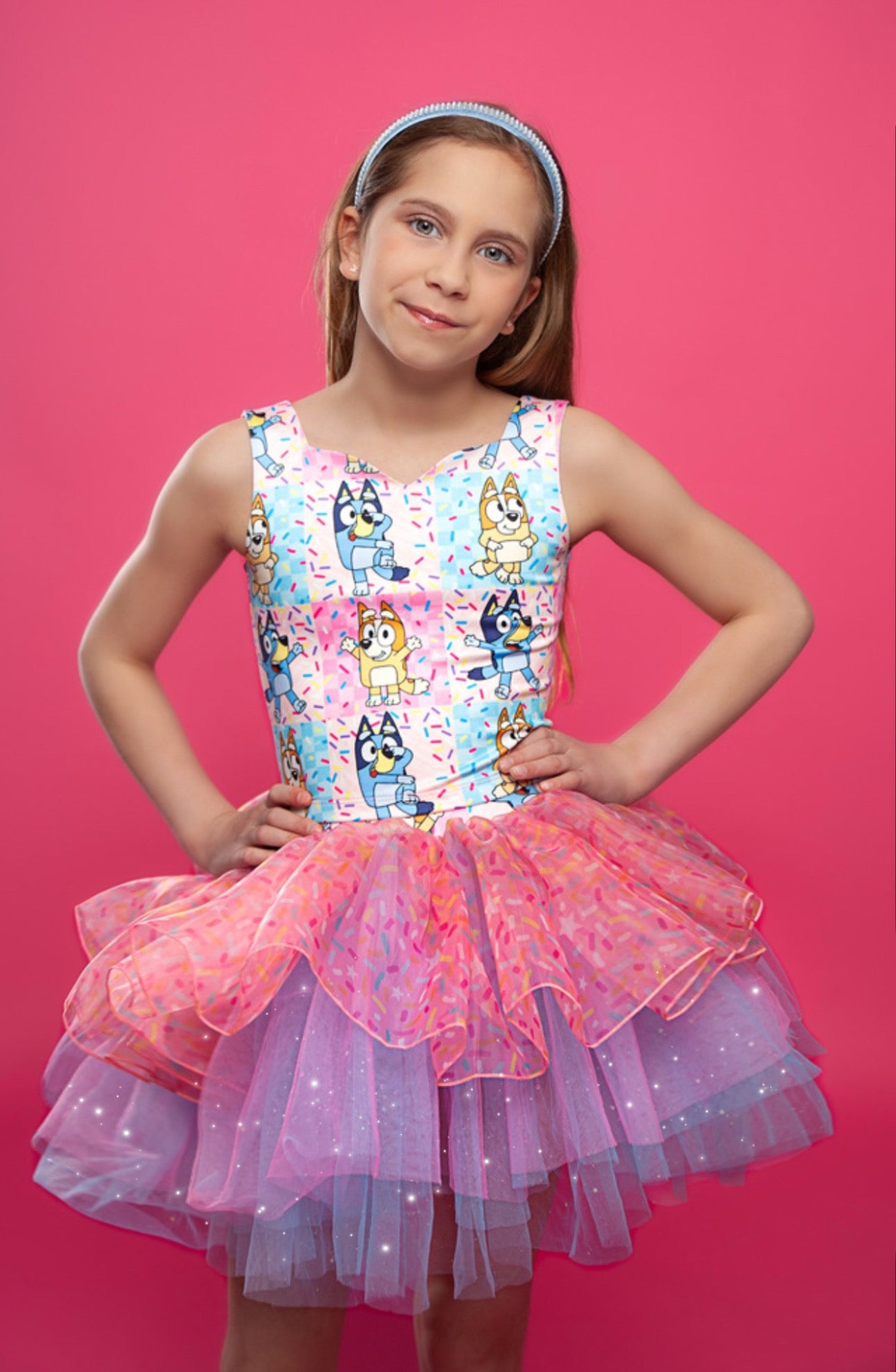 Bluey sprinkles bamboo two piece set