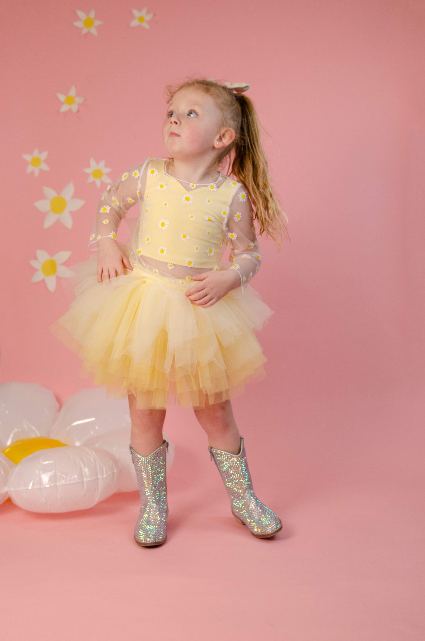 YELLOW Bamboo two piece set