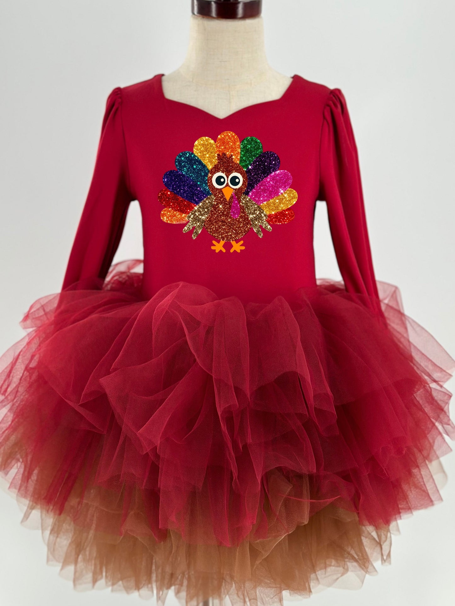 Colorful Turkey wine one piece