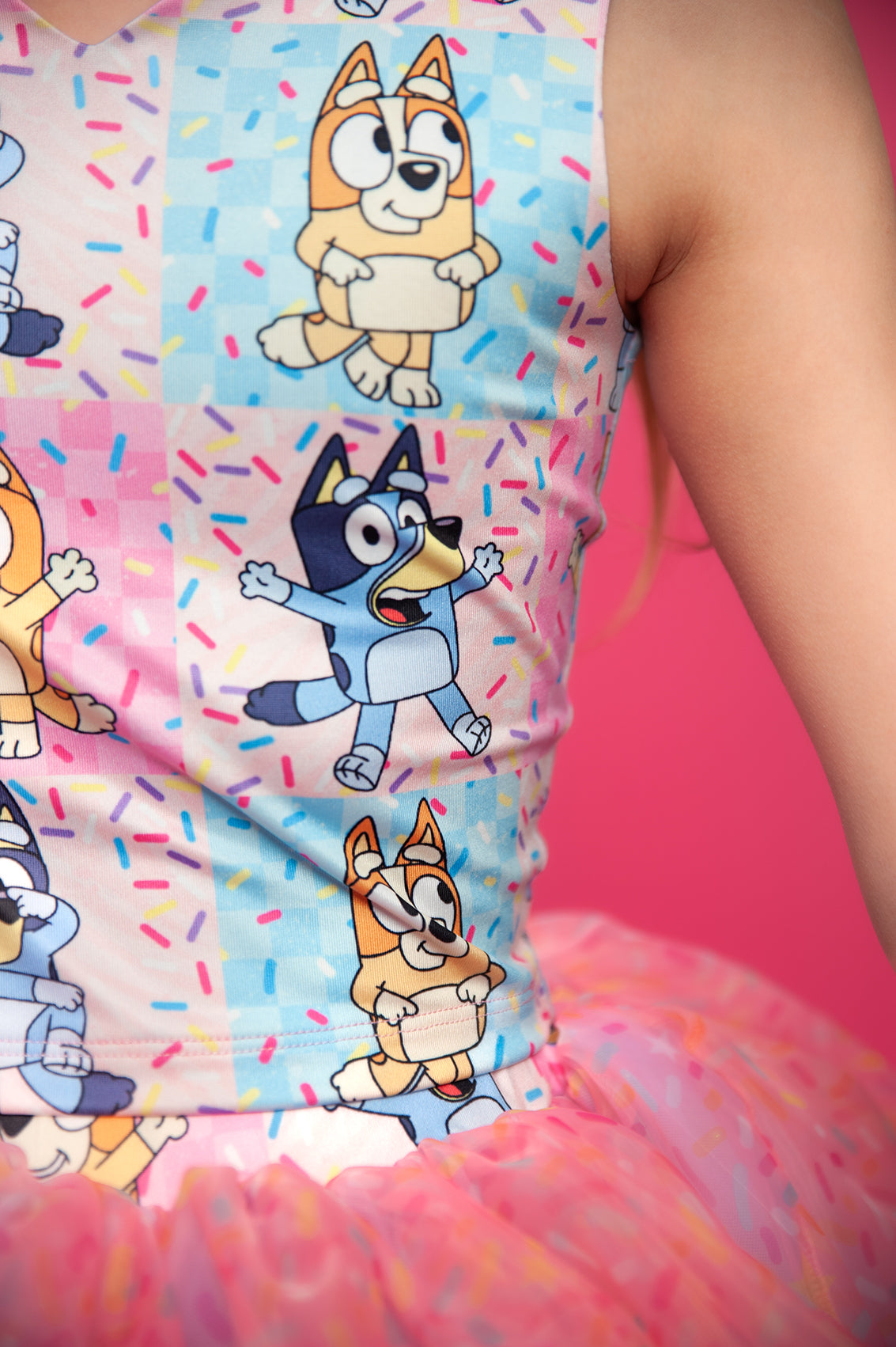Bluey sprinkles bamboo two piece set