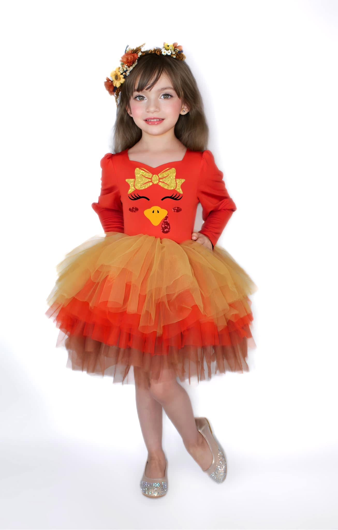 Turkey face rust one piece