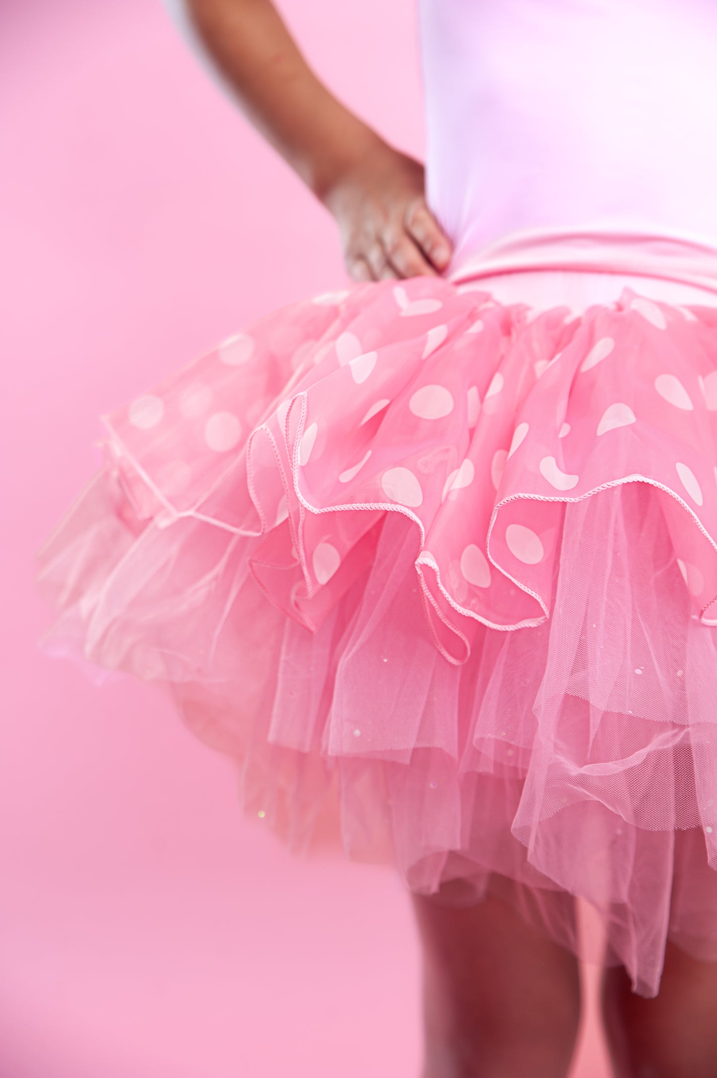 Pink Minnie two piece tutu set full coverage