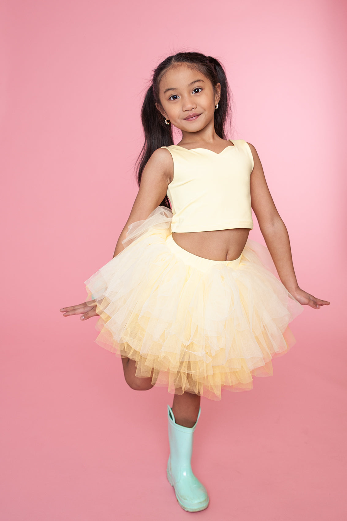 YELLOW Bamboo two piece set