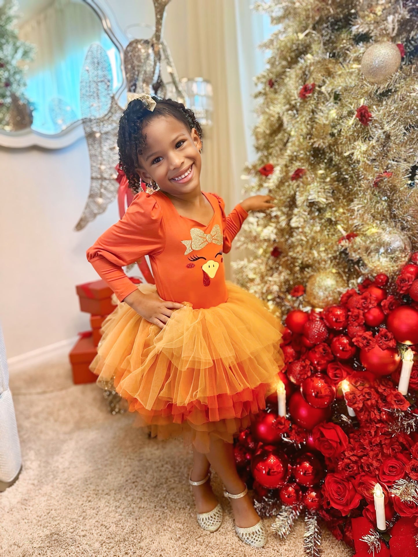 Turkey face rust one piece