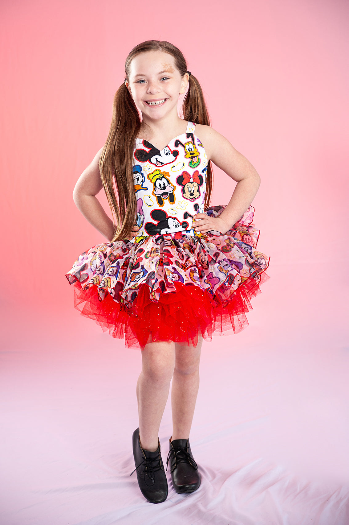 Wild Rich Kids Mickey and Friends Two store Piece Tutu