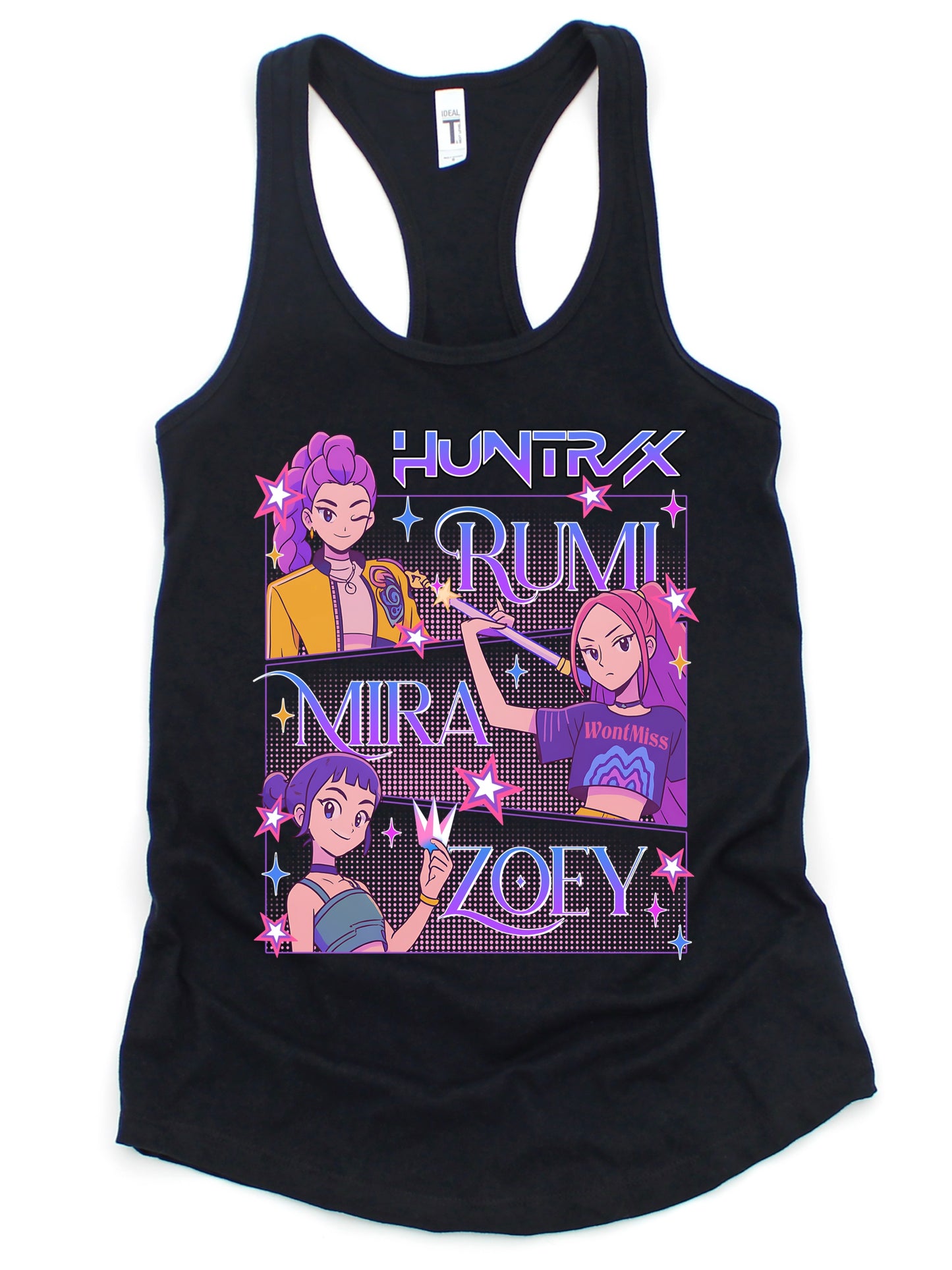 K pop many designs available adult tank (choose design and color)