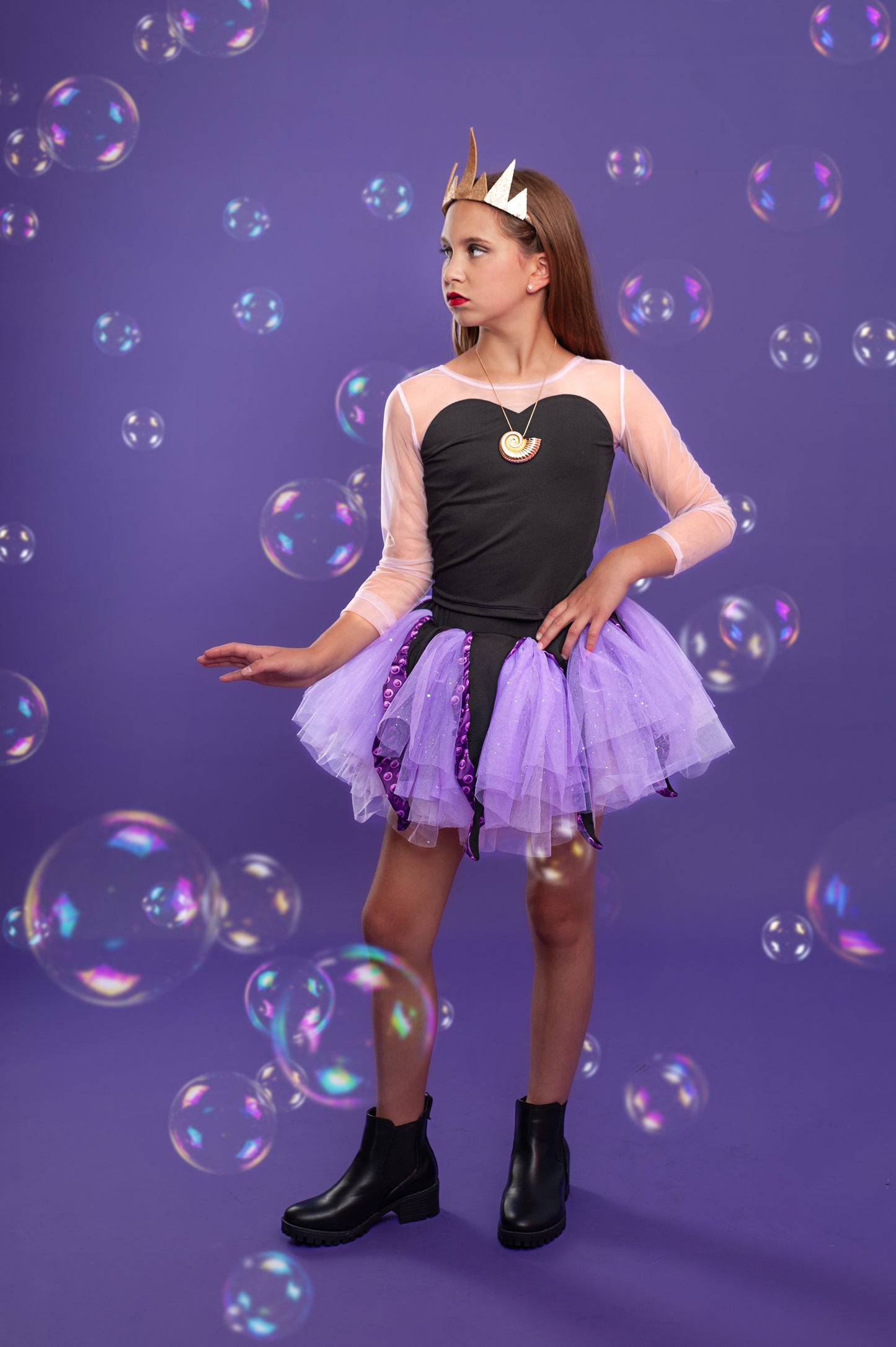 Ursula kids two piece tutu set full coverage
