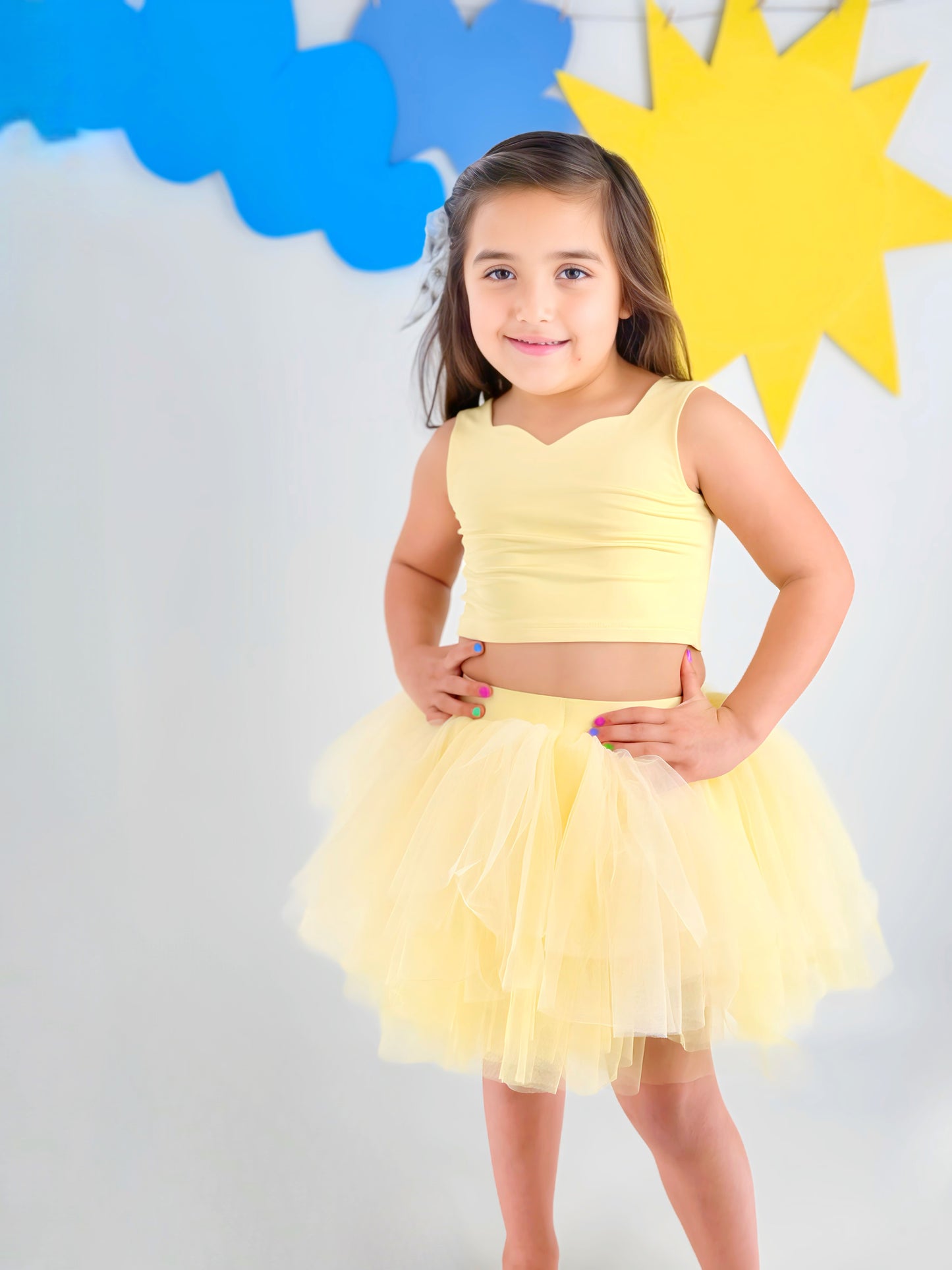 YELLOW Bamboo two piece set