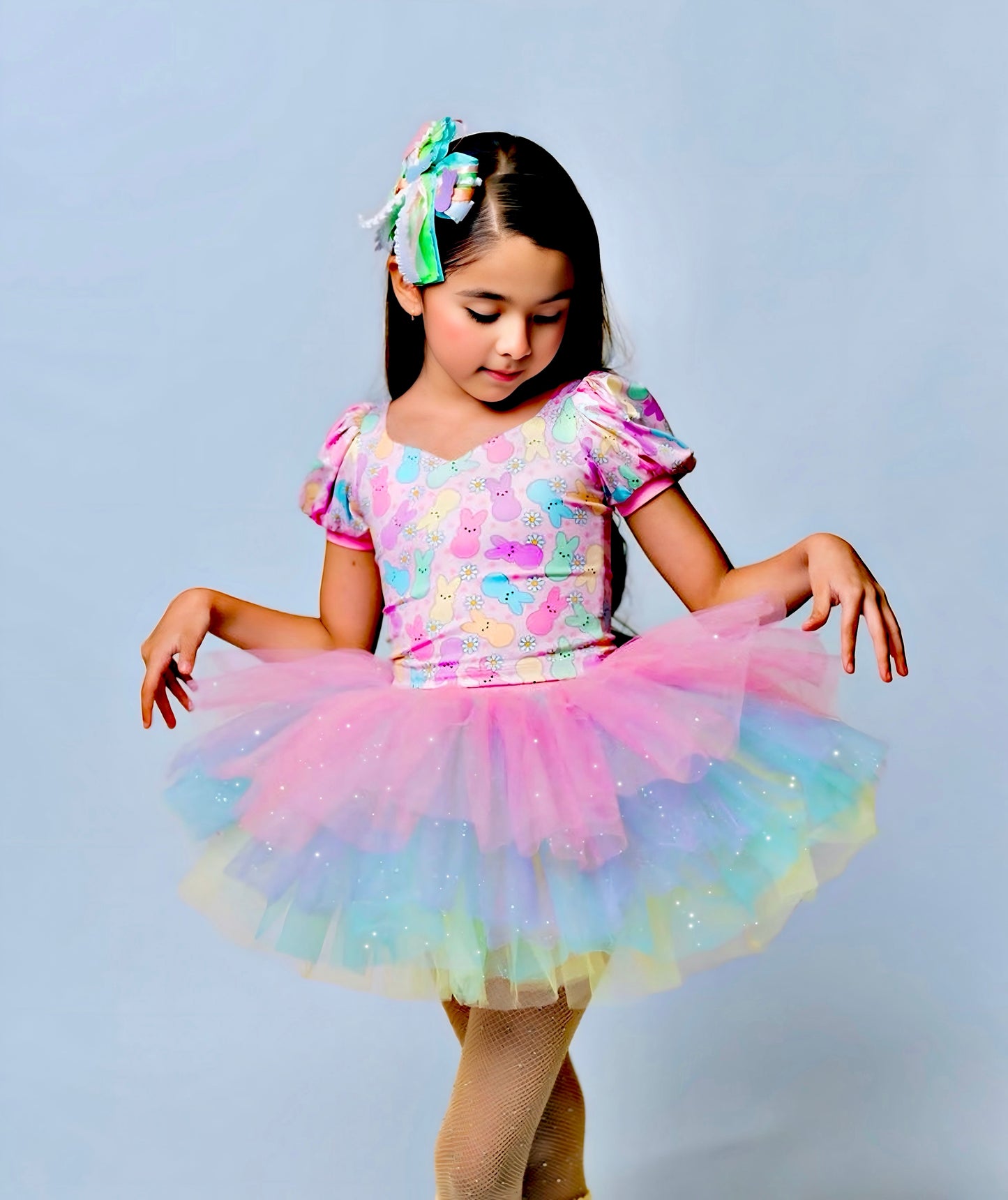 Peeps soft glitter rainbow set Bamboo