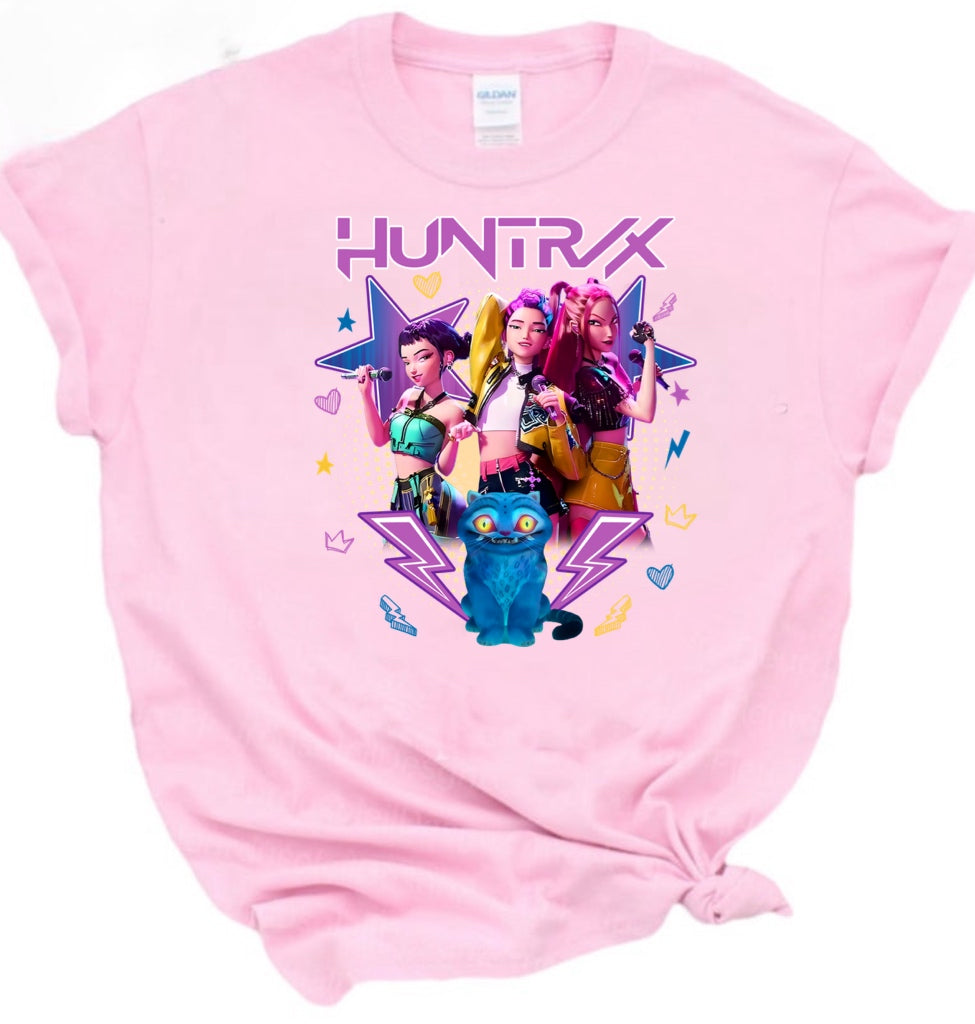 K pop adult unisex tshirt ( choose your color and design)
