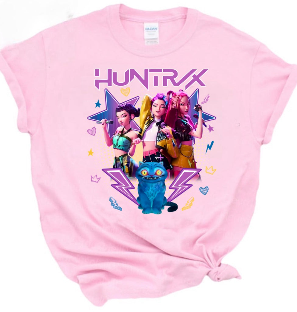 K pop adult unisex tshirt ( choose your color and design)
