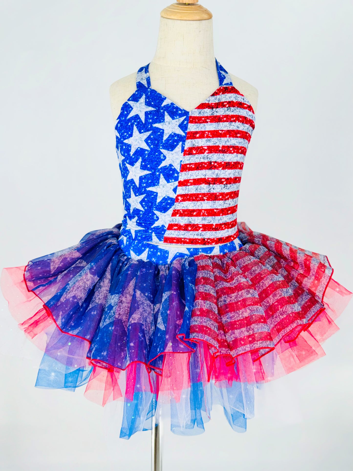 Miss America Bamboo tutu set