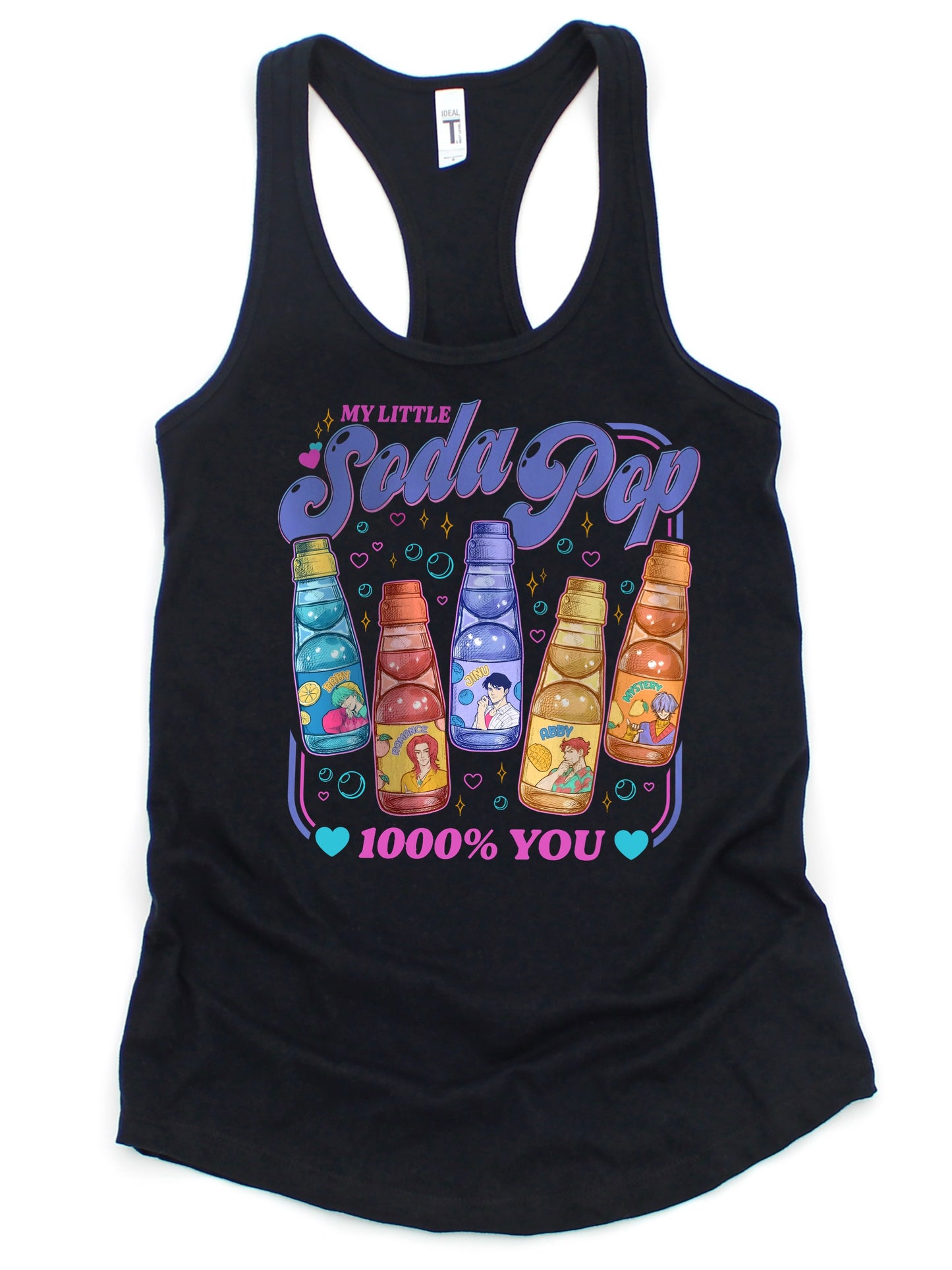 K pop many designs available adult tank (choose design and color)