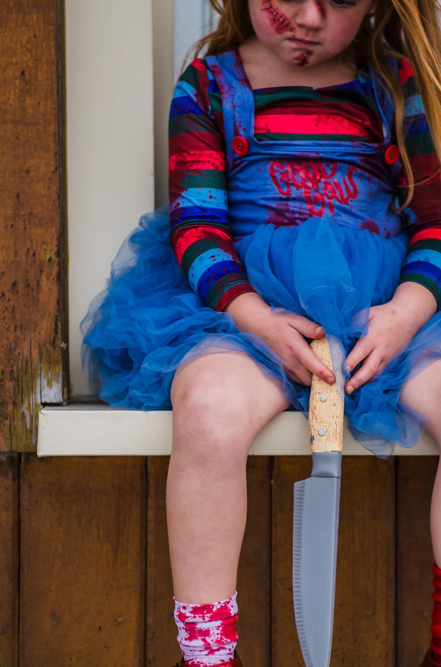Chucky inspired tutu leotard