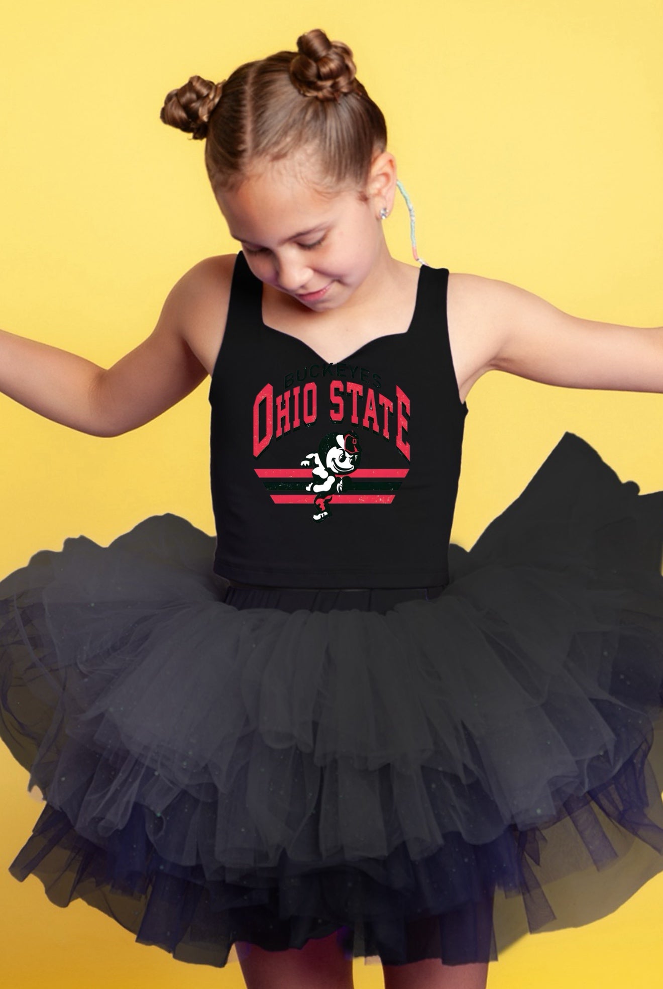 Collegiate Design your own image two piece tutu set full coverage or one piece (select your design and tutu)