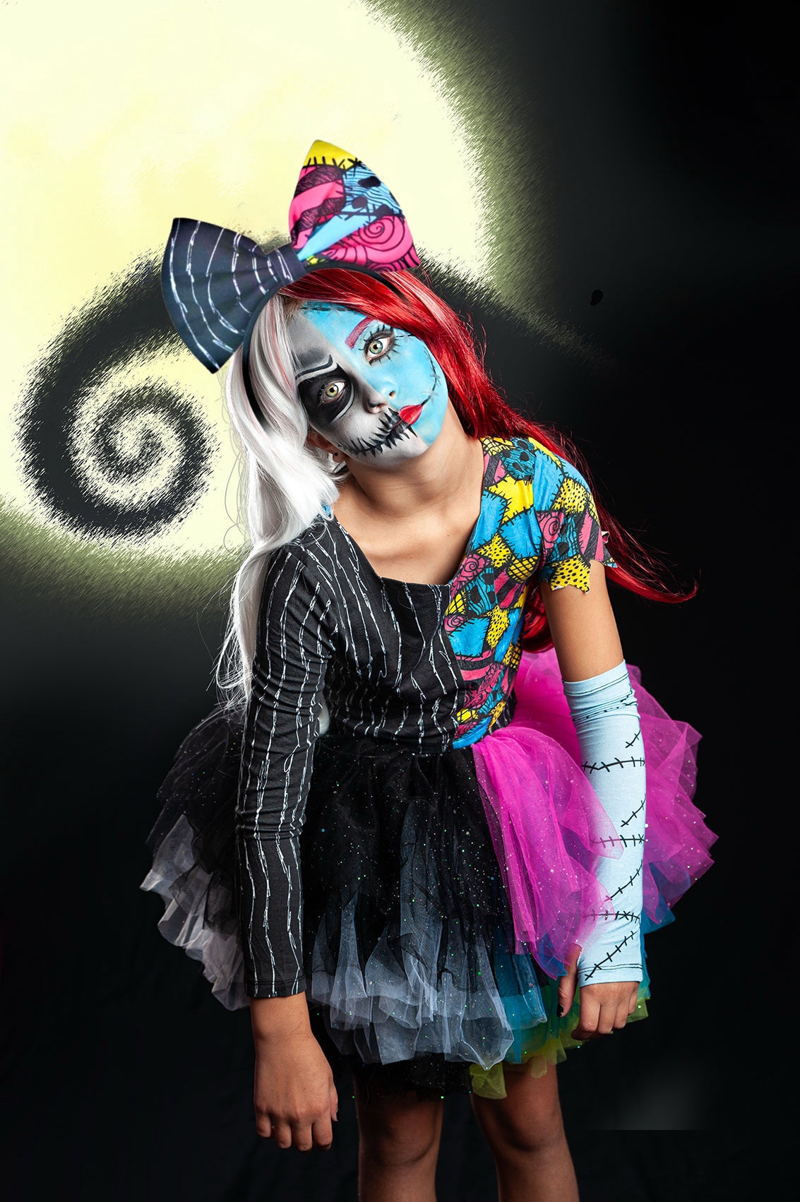 Jack and sally headband