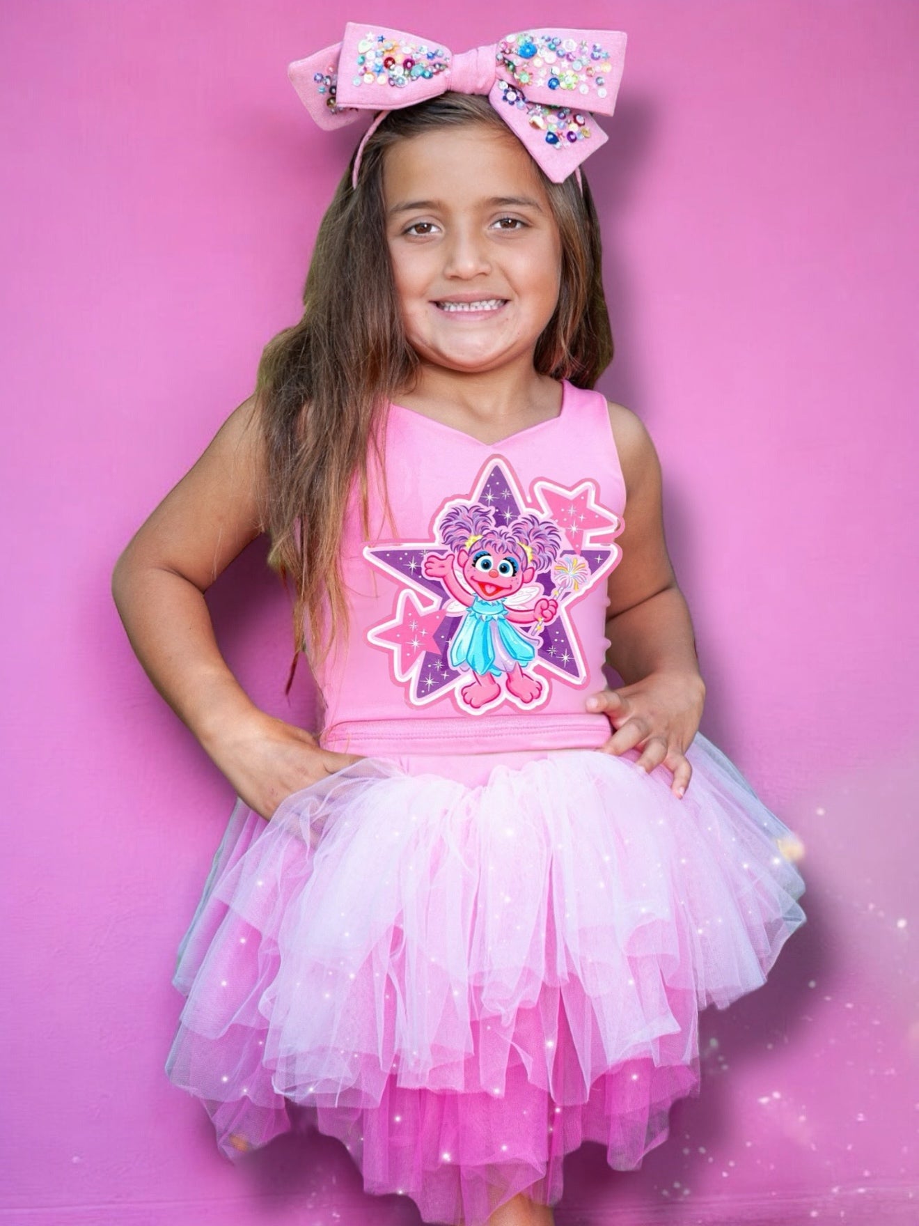 Sesame Street Abby Cadabby Star tutu set