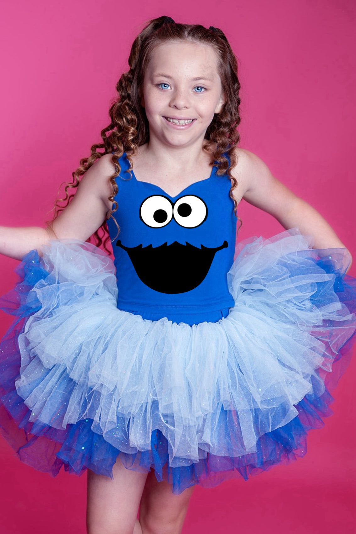 Sesame Street Cookie Monster Star tutu set