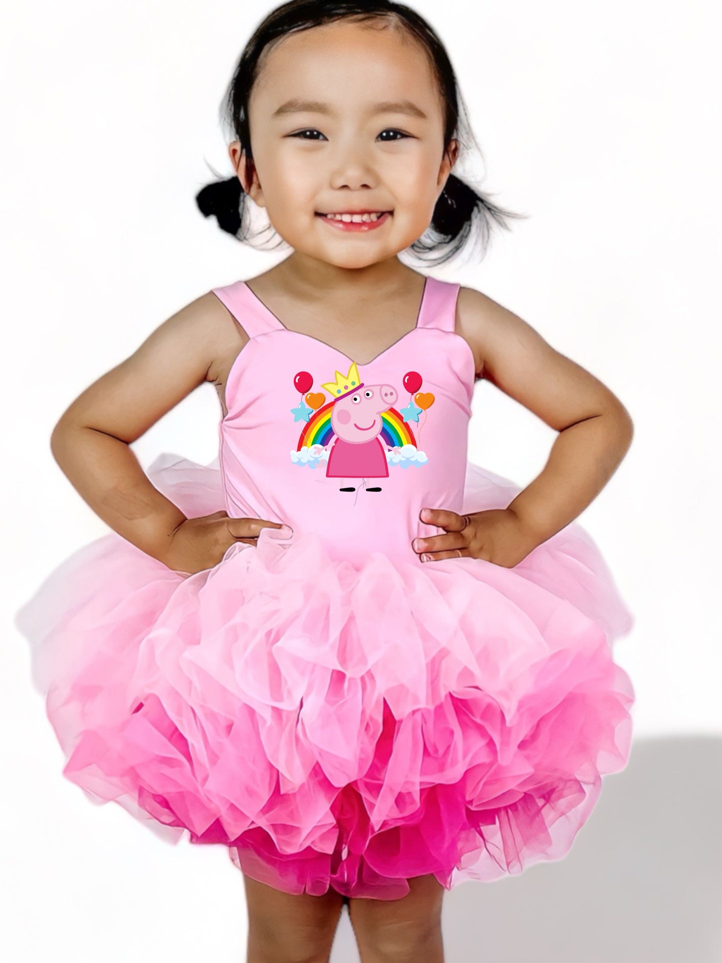 Peppa birthday soft tulle