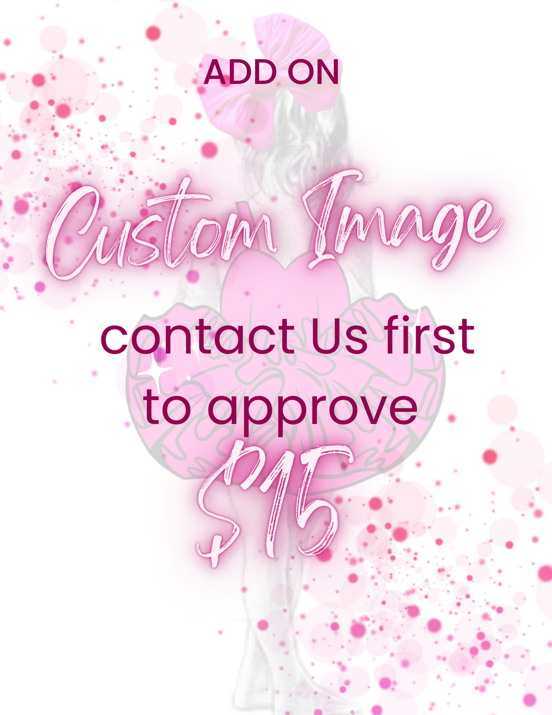 Add an image to your tutu Leo