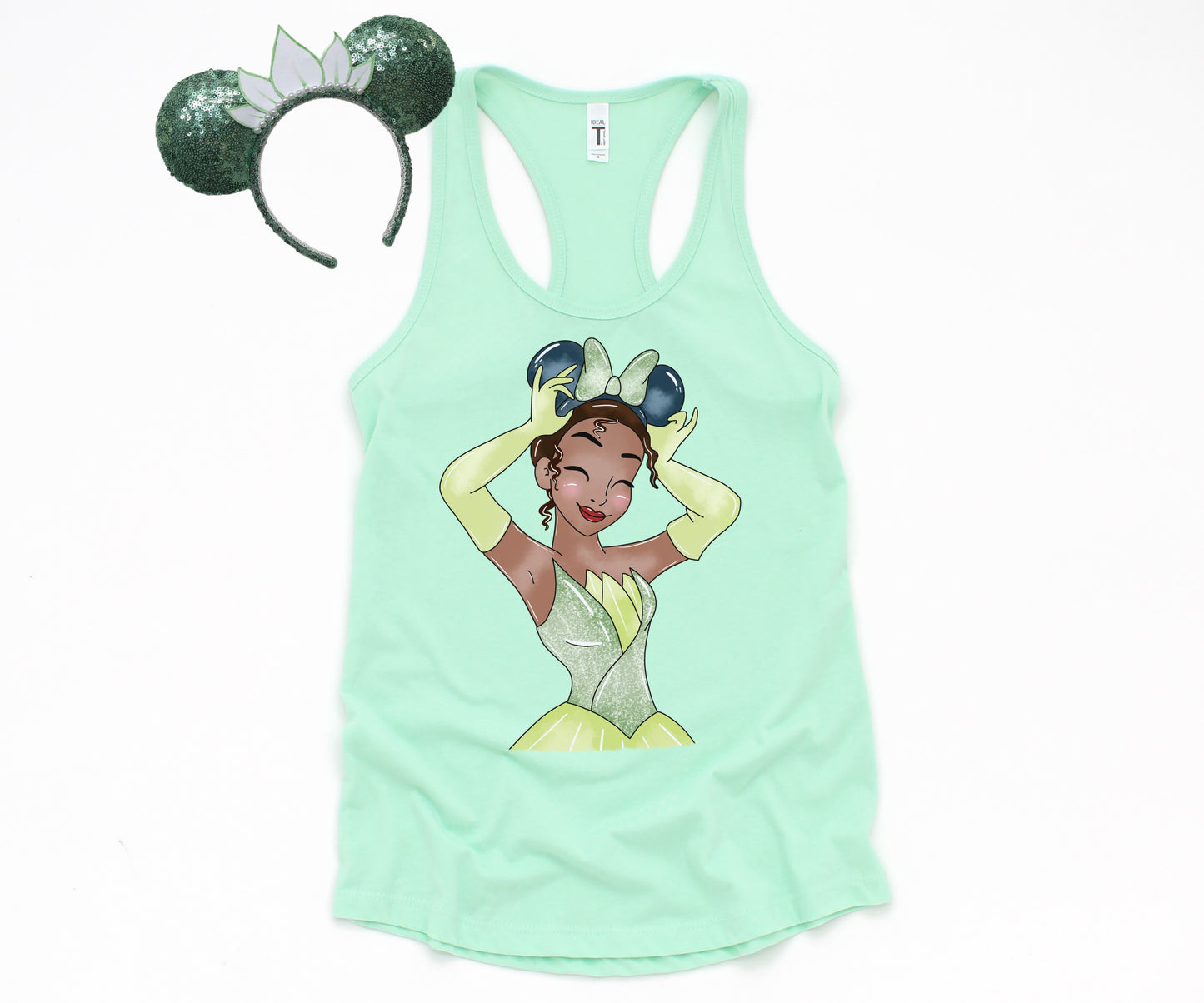 Frog princess mom tank