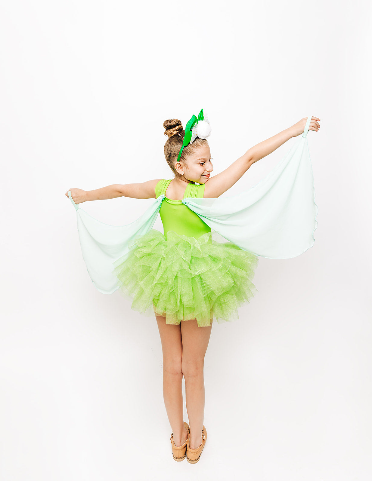 Tinker bell tutu leotard