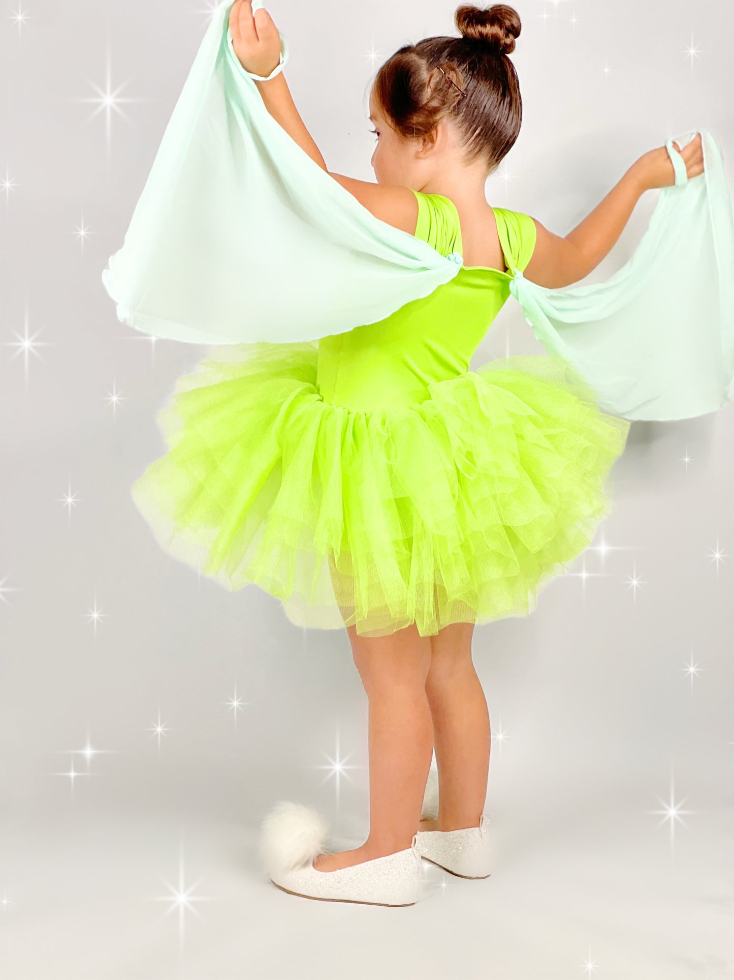 Tinker bell tutu leotard