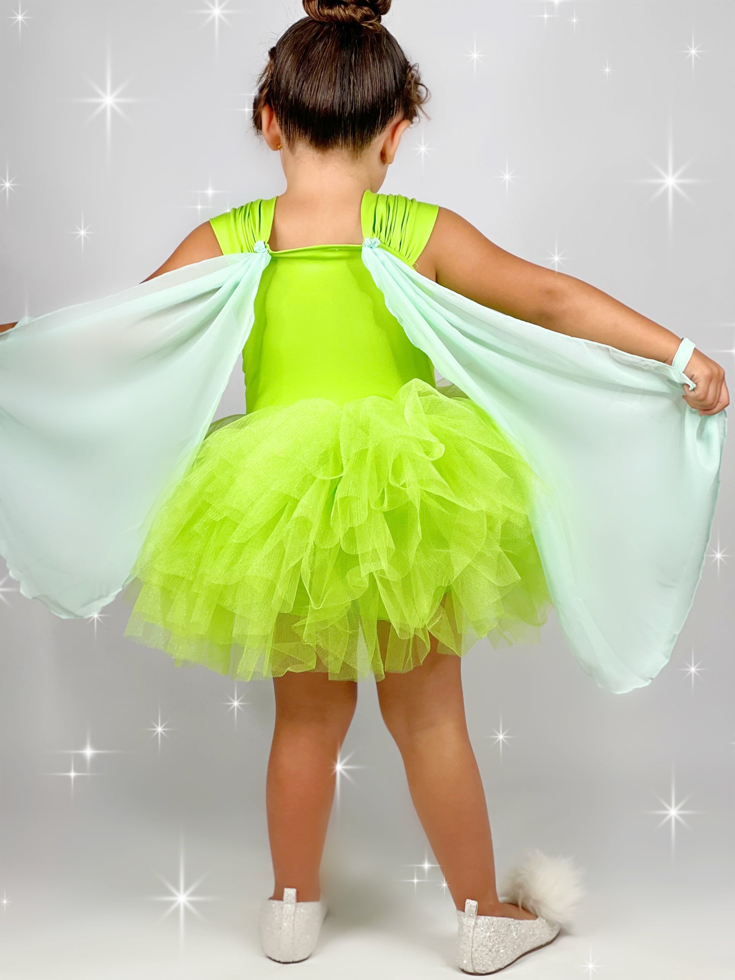 Tinker bell tutu leotard