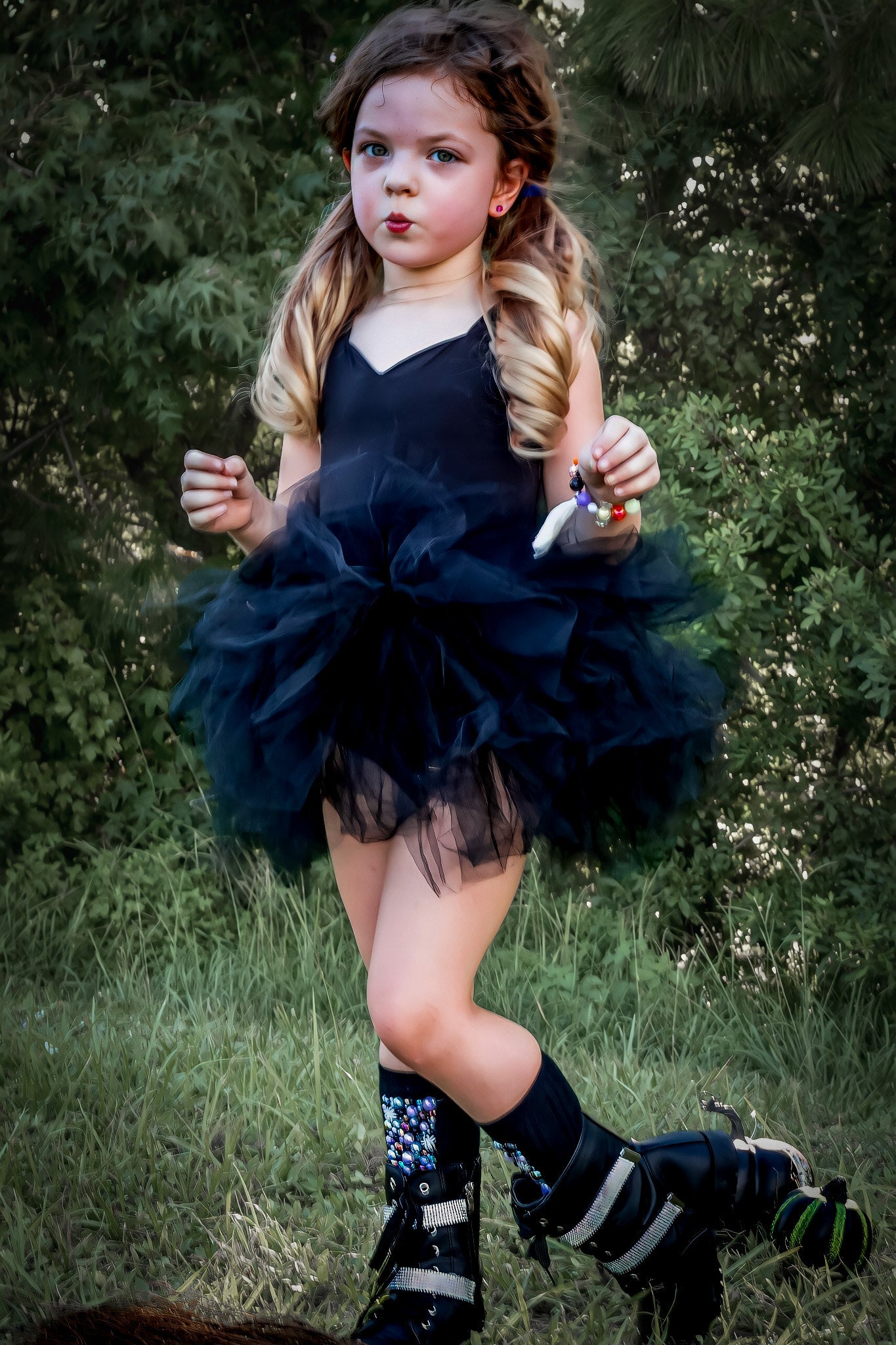 Black sweetheart tutu Leo