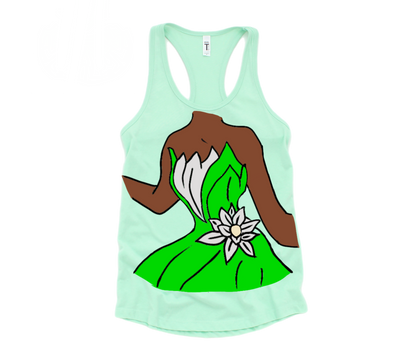 Frog princess body Mom Tank