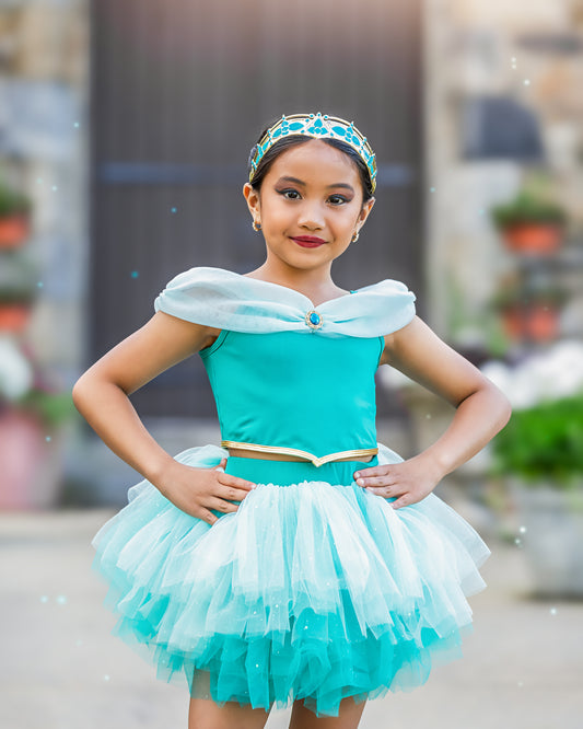 Princess Jasmine Bamboo tutu set