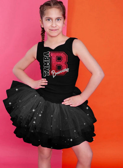 Tampa bay buccaneers two piece tutu set full coverage (select your design and tutu)