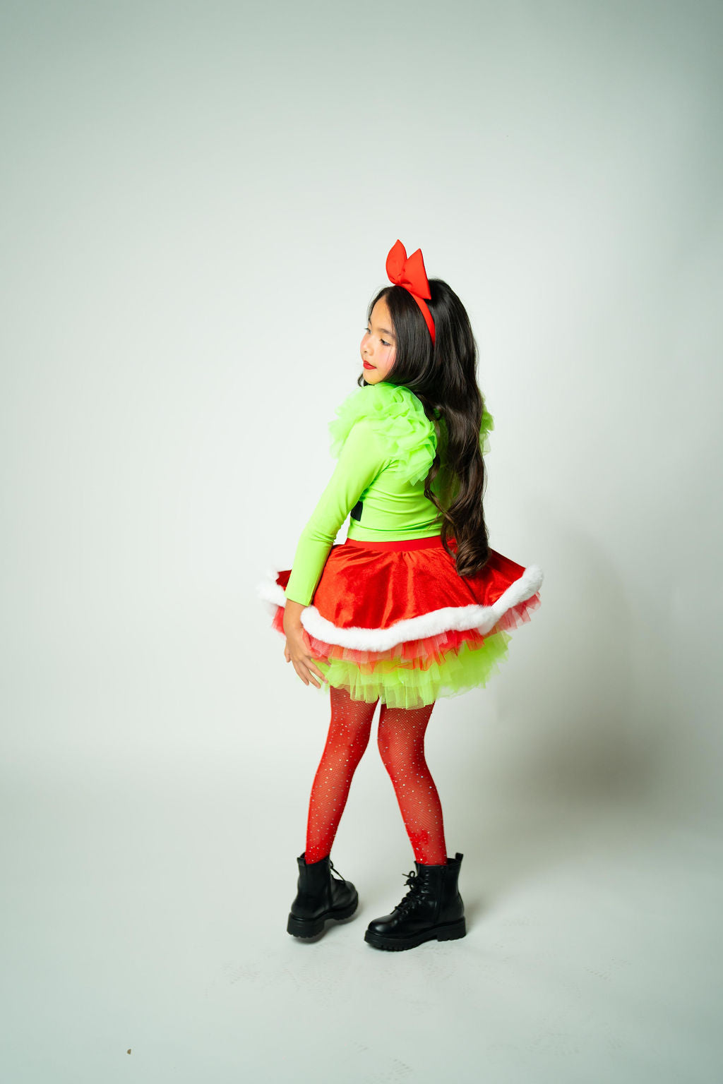 Mr Mean one two piece tutu set