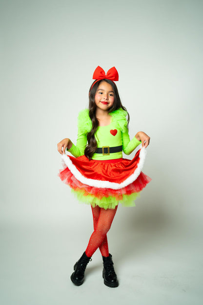 Mr Mean one two piece tutu set