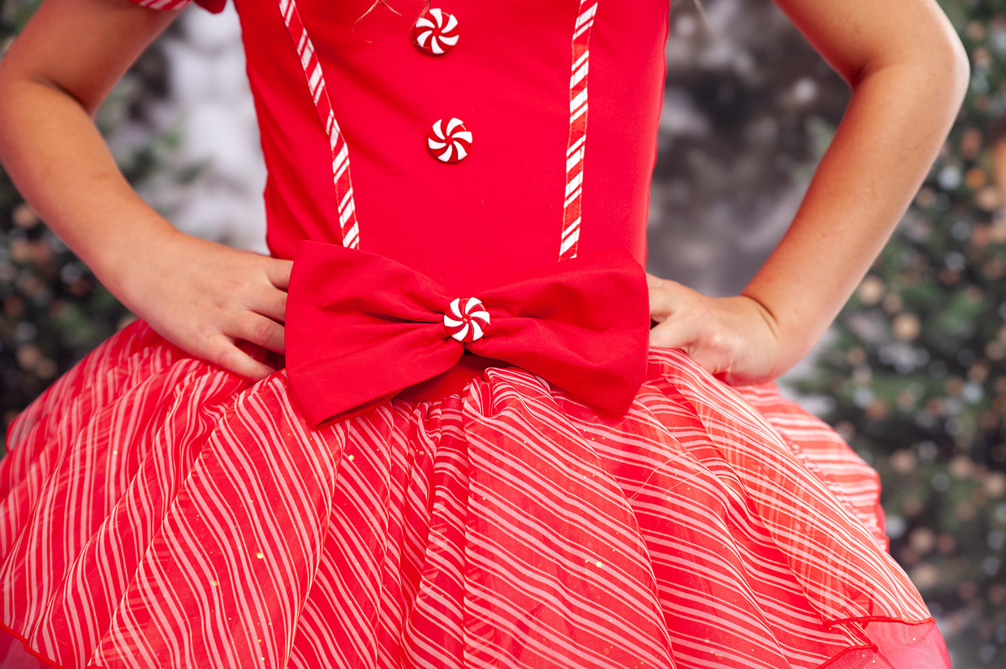 Candy cane 3 piece tutu set