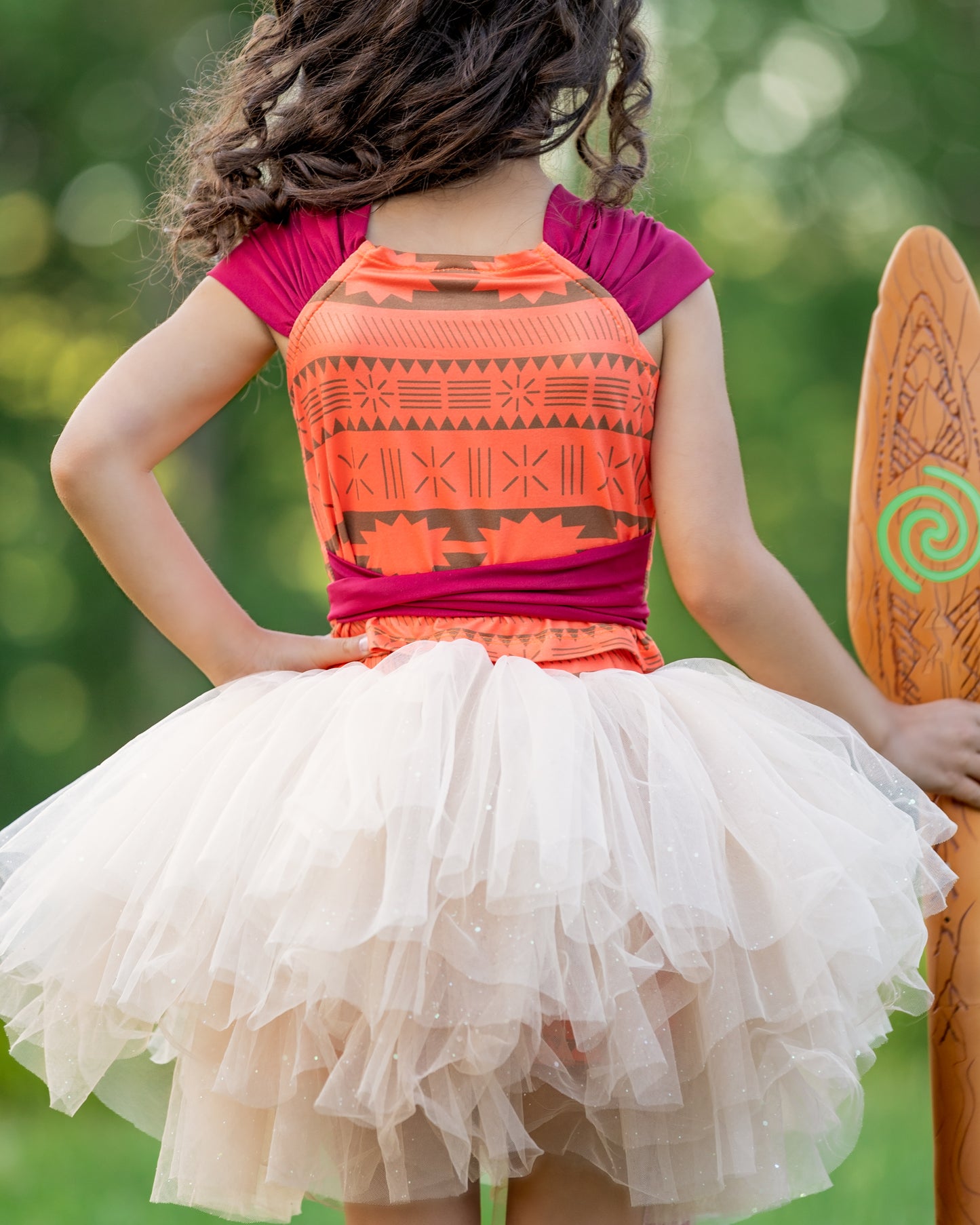 Moana Bamboo tutu set