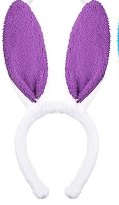 Purple BUNNY bamboo 2 piece set with Bunny ears and tail