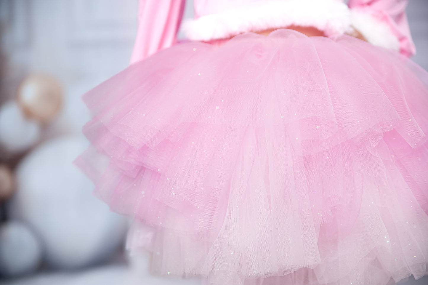 Pink Santa 3 piece tutu Set Bamboo