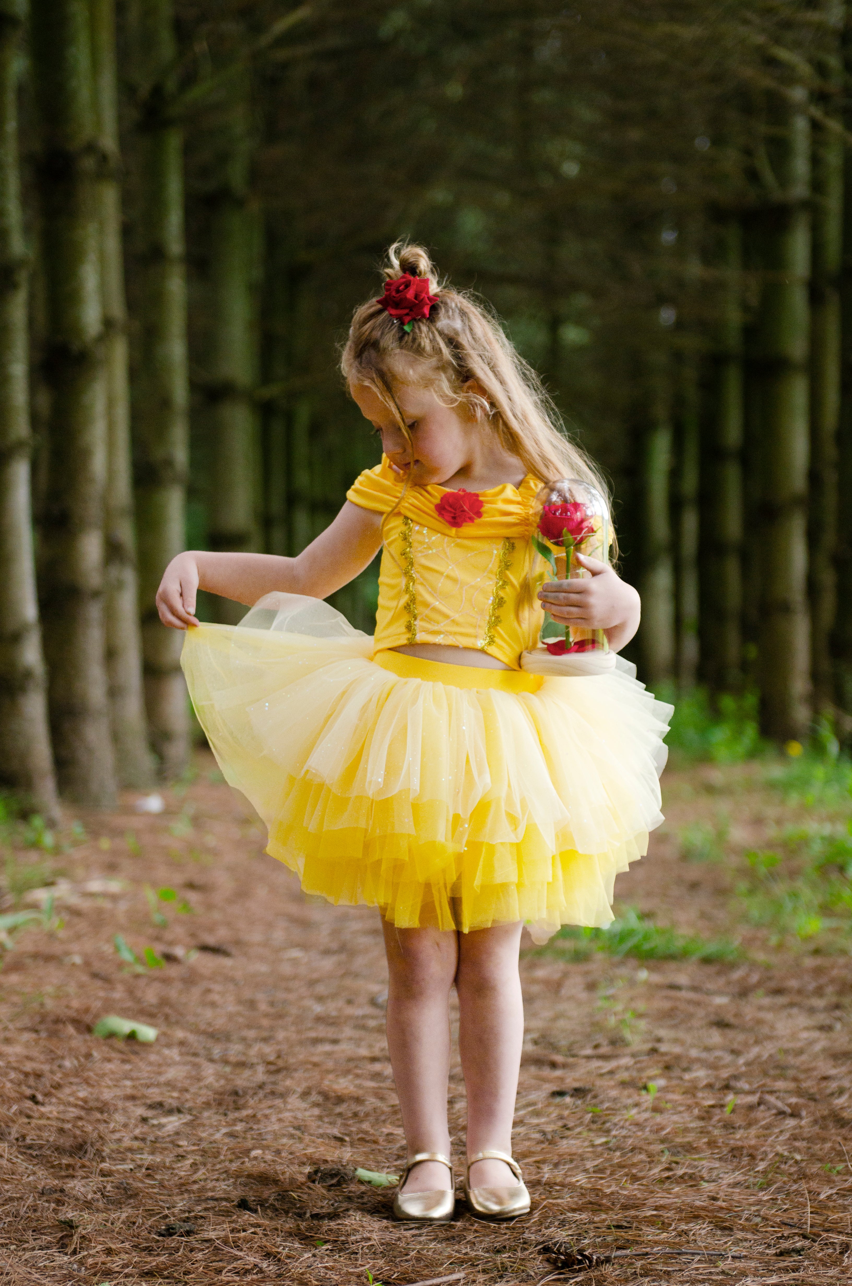 Belle light up tutu set on sale